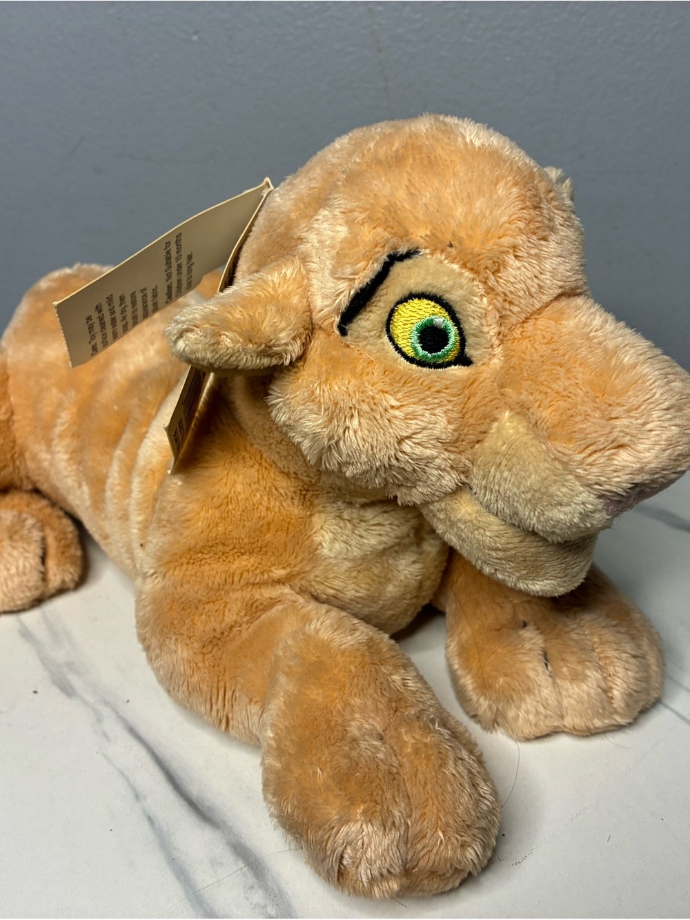Disney World Lion King Adult Nala 9” Bean Bag Plush Theme Park Exclusive Tags